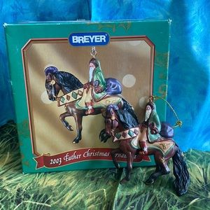 Breyer Father Christmas Ornament 2003
